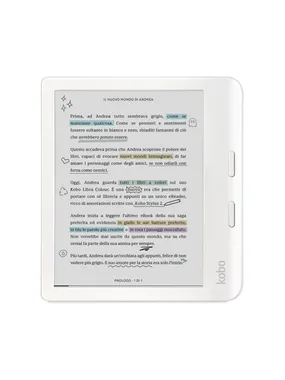 Rakuten Kobo Libra Color e-grāmatu lasītājs Skārienekrāns 32 GB Wi-Fi Balts