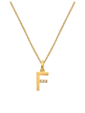 Hot Diamonds F Jac Jossa Soul Gold Plated Necklace DP944 (Chain, Pendant)