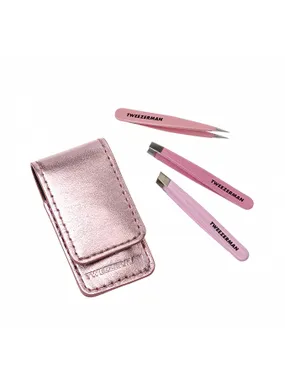 Mini travel set of tweezers Micro Mini Tweezer Set