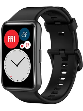 Silicone strap for Huawei Watch FIT - Black