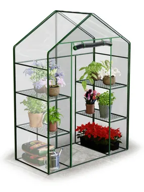 Greenhouse two shelves 140 x 71 x 195 cm Plonos 4922