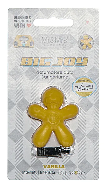 Big Joy Vanilla Yellow - car fragrance