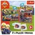 Puzzle 2w1 memos Fireman Sam Team