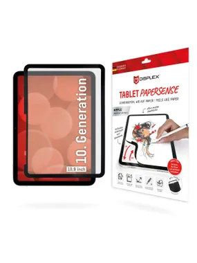 Displex TABLET PAPERSENSE iPad 10,9 collu (10. Gen.), noņemama rakstīšanas vai zīmēšanas plēve ar Paper Feeling
