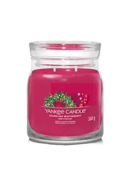 Sparkling Winterberry Signature Candle ( jiskrné zimní bobule ) - Vonná svíčka, 567g, 567.0g