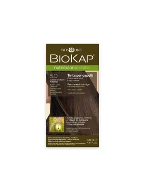 NUTRICOLOR DELICATO - Hair color - 5.0 Chestnut natural light 140 ml