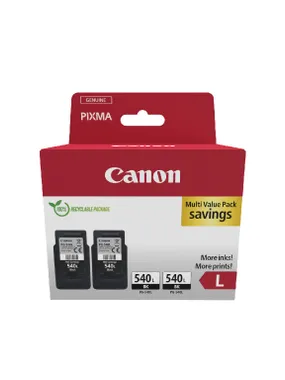 Canon PG-540L tintes kasetne 2 gab. Oriģināls Augsts (L) Izejmateriāls melns