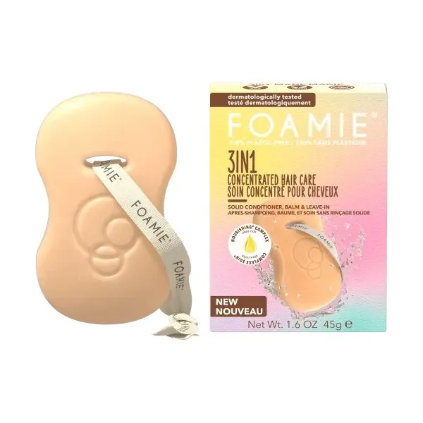 Solid hair conditioner 3 in 1 (Concentrated Hair Care) 45 g