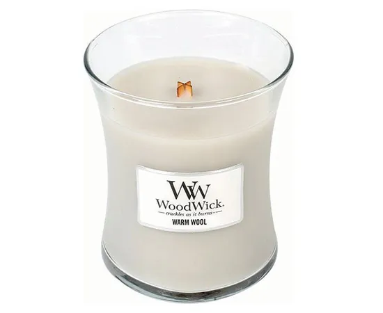 Scented candle vase Warm Wool 275 g