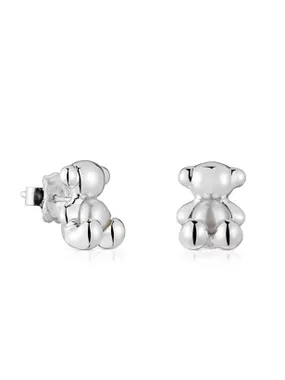 Decent silver earrings with pearls Bold Bear 1004006700