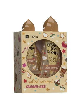 Salted Caramel Cream set of hand cream 60ml + body cream 200ml
