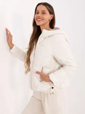 Women's ecru transition jacket
