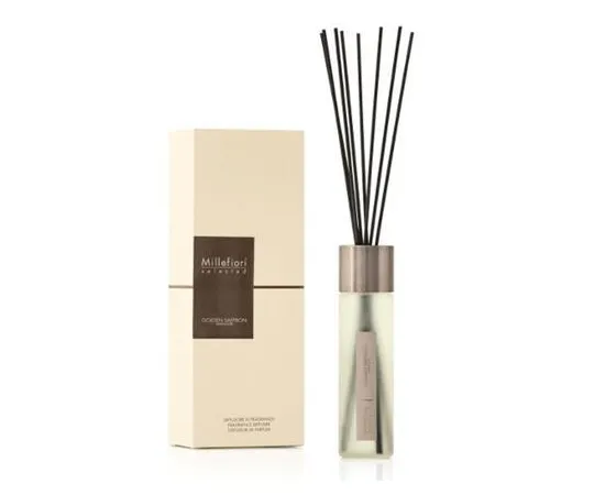 Glass diffuser Millefiori Milano|Selected, Golden saffron, 100 ml|