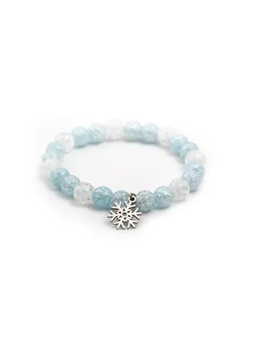 Crystal bead bracelet MINK44 / 17