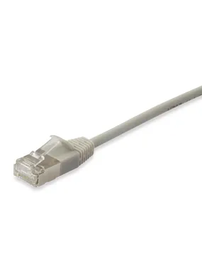 Equip Cat.6A F/FTP Slim Patch Cable, 1m, Beige