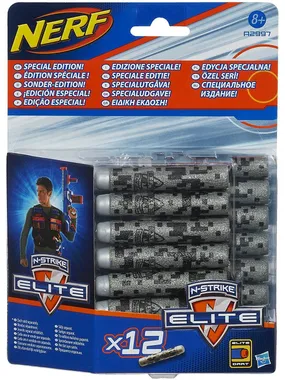 Set, Nerf, N-Strike, Refill, Darts, For Boys, 8+ years, 12 pcs