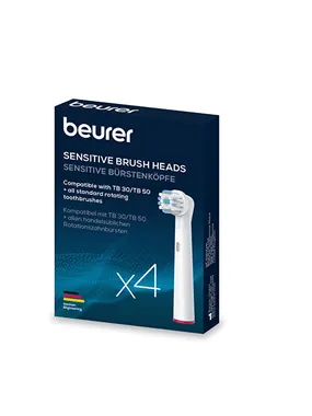 Replacement Brush Heads Sensitive 4 PCS