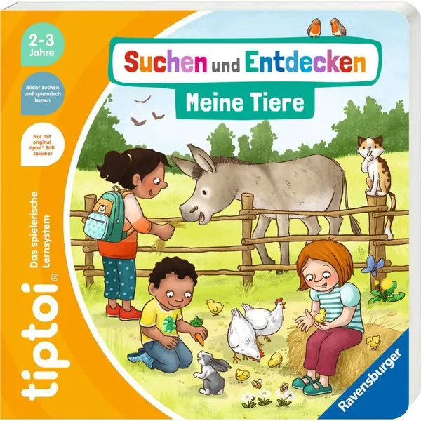 tiptoi Search and Discover: My Animals, Learning Book