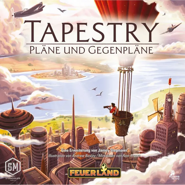 Tapestry: Plans and Counterplans, board game