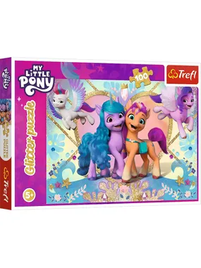 Puzzle 100 elements Glitter My Little Pony