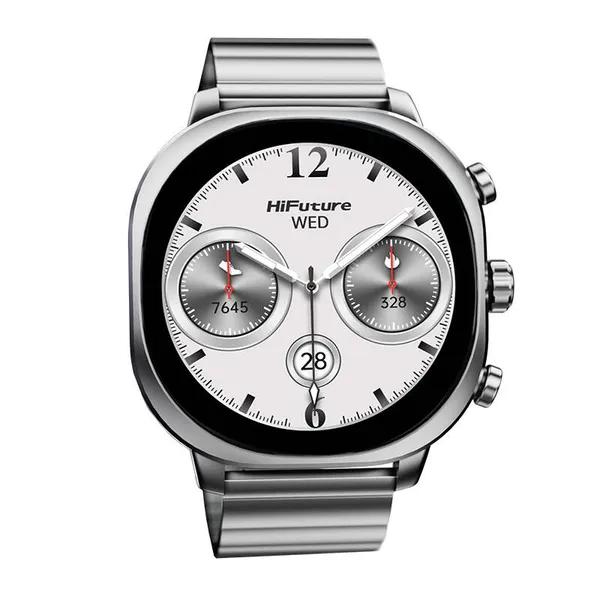 HiFuture AIX Silver smartwatch