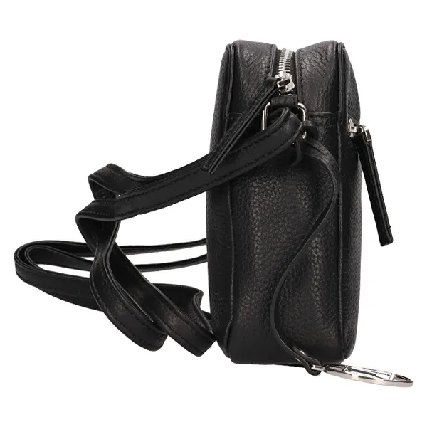 Women's leather crossbody bag BLC-23/2627 BLK