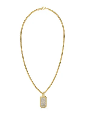 Men´s Gold-Plated Steel NeckLation Sailor Knot Jumn05017jwstbkt/U