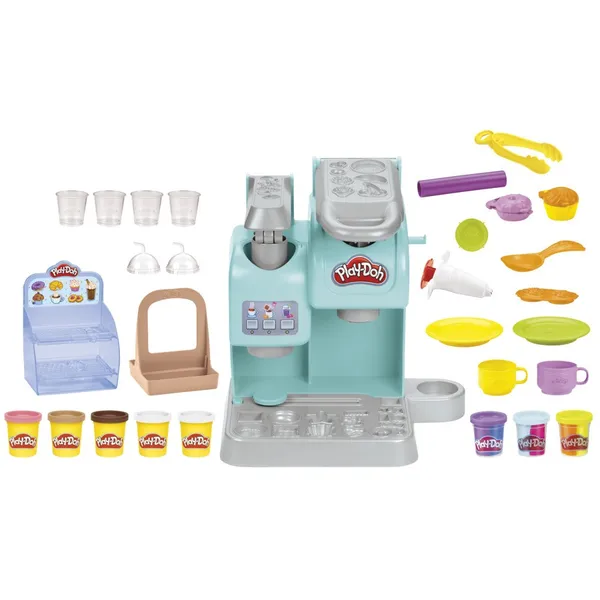 PlayDoh set a colorful cafe