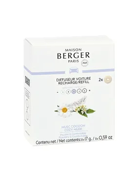 Cozy Musk Car Diffuser Recharge/Refill 2 PCS