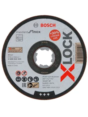 X-LOCK cutting disc standard for Inox, Ø 125mm