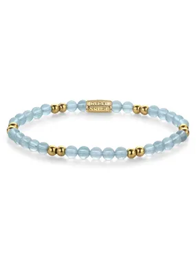 Delicate beaded bracelet Blue Sky RR-40138-G