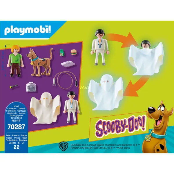 70287 SCOOBY DOO! Scooby & Shaggy with ghost construction toy