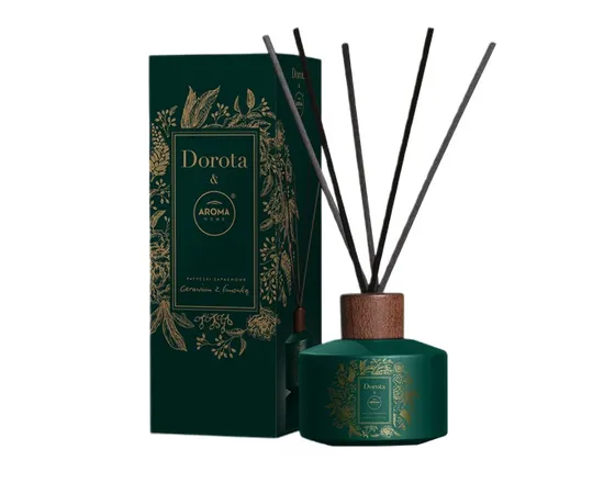Dorota & Aroma Home Scepts Geranium with 100ml lime