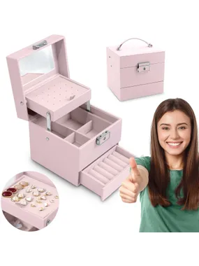 MS -703 Massido jewelry box - pink
