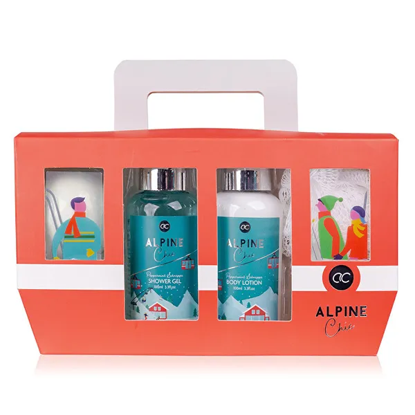 Alpine Chic bath care gift set