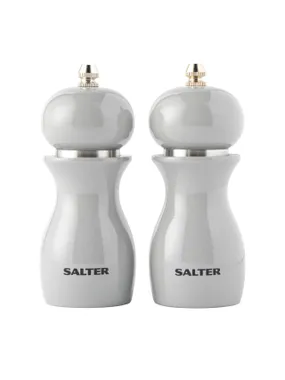 Salter 7613 GYXR Gloss Salt and Pepper Mills Grey