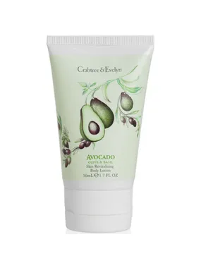 Crabtree & Evelyn, Avocado Olive & Basil, Revitalising, Body Lotion, 50 ml