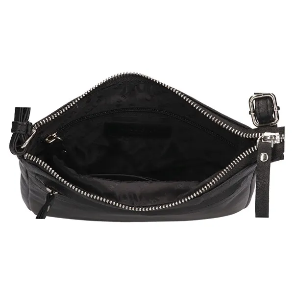 Women's leather crossbody bag BLC-23-2594 BLK