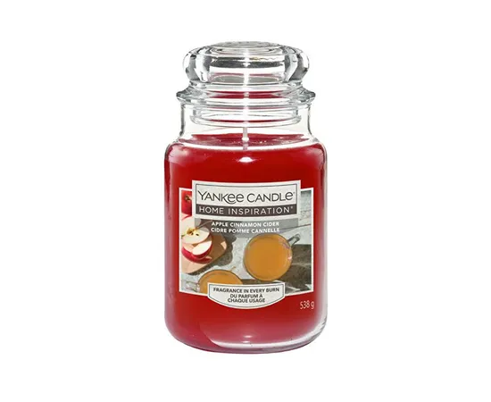 Scented candle Home Inspiration large Apple Cinnamon Cider 538 g