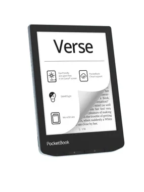READER INK 6" 8GB VERSE/BLUE PB629-2-WW POCKET BOOK