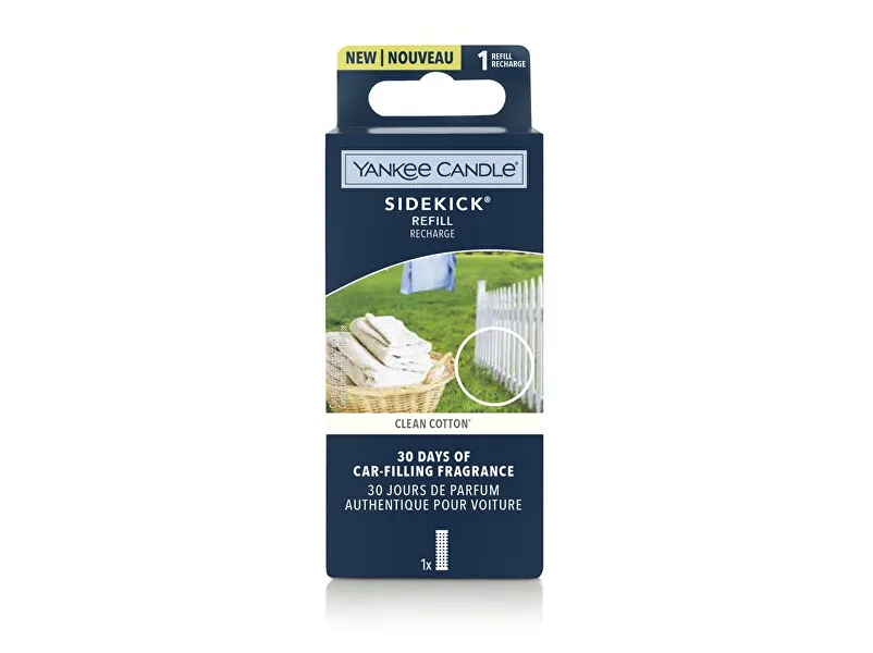 Sidekick Clean Cotton car diffuser refill (Refill Recharge) 1 pc