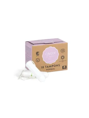 Tampons organic tampons without applicator Normal 18 pcs