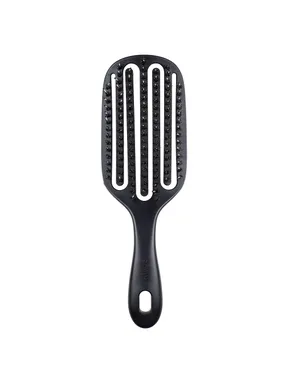 Wild black hair brush