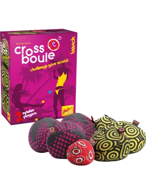 Crossboule set Beach, skill game