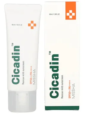 Sunscreen SPF50+ Cicadin (Rescue Mild Sunscreen) 40 ml