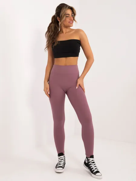 Women's dark pink leggings leggings