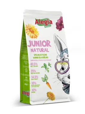 ALEGIA Junior Natural - trušu barība - 650g