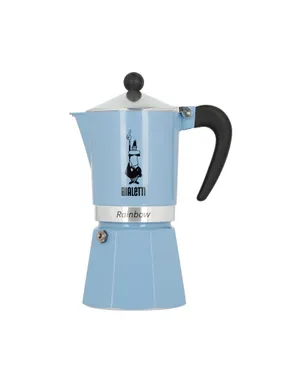 Bialetti Rainbow 6TZ zilā kafejnīca 300 ml