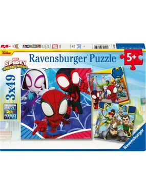 Children's puzzle Spidey's adventure