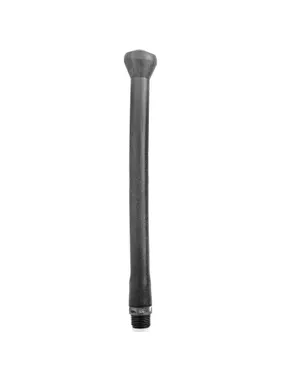 ALL BLACK - SHOWER ANAL SILICONE SISTEMA STOPPER 27 CM